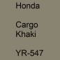 Preview: Honda, Cargo Khaki, YR-547.